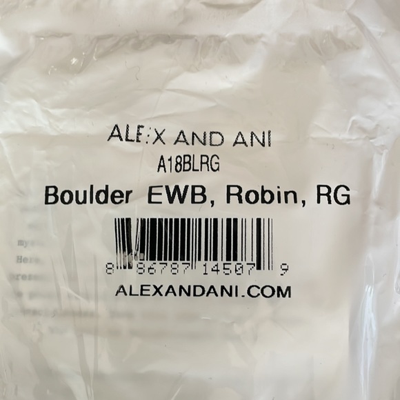 Alex and Ani Womens Boulder EWB, Robin Bangle Bracelet, RG In Original P… - Picture 3 of 4